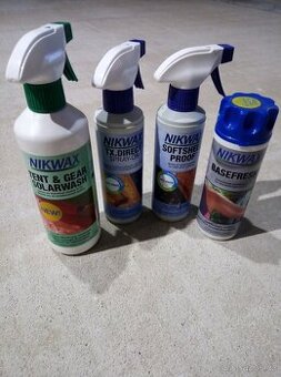 Prodám prací a impregnační prostředky značky Nikwax