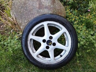 Alu r15 4x98 s letními pneu 195/50