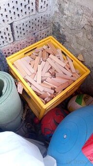 skládačka dřevěná skládanka hranoly dřevo