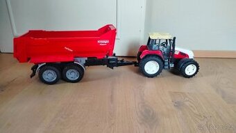 Traktor s návěsem