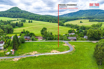 Prodej pozemku k bydlení, 1304 m², Jablonné v Podještědí