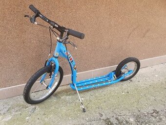 Koloběžka Kostka Kid rozměr pneu př.16 /zad.12