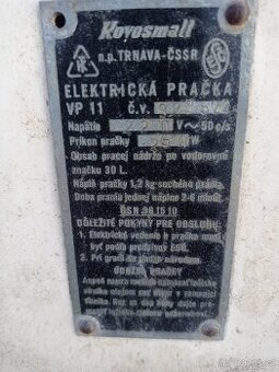 Pračka retro kovosmall - 1