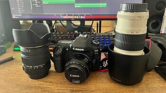 Canon 80D set objektivů