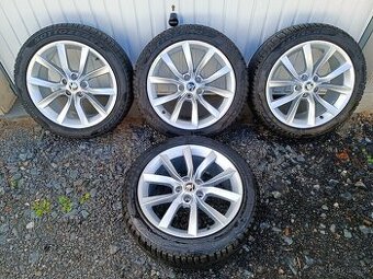 Originální Škoda sada ALU kol R18 5x112 + zimní pneu