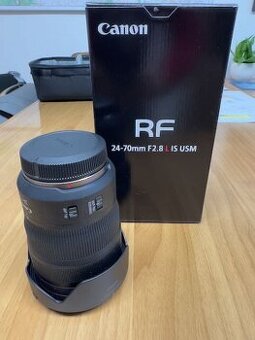 Prodám objektiv Canon RF 24-70 mm f/2,8 L IS USM