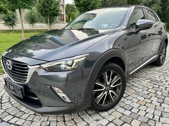 MAZDA CX-3 2.0i 110KW 4x4 KUŽE-LED-KAMERA-PDC-HEAD UP-VYHŘEV