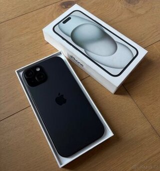 APPLE IPHONE 15 128 GB Černý
