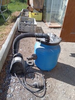 Filtrace + čerpadlo k bazénu