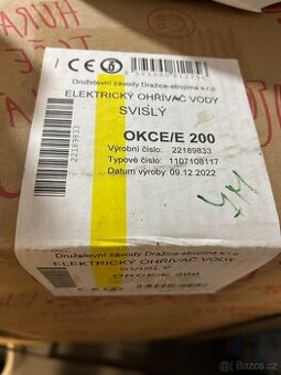 Elektrický bojler OKCE/E 200 nepoužitý