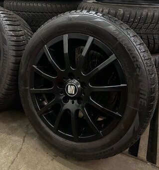 5x112 R16 7J ET48 + 205/55 R16 zimné Bridgestone