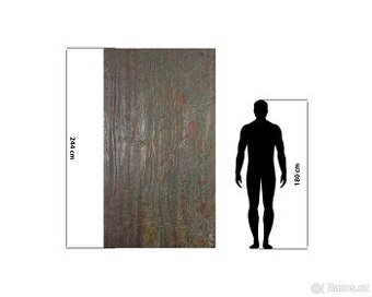 Velkoformátová kamenná dýha