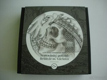 Sada dvou stříbrných mincí Svatovítský poklad -Relikvie sv.