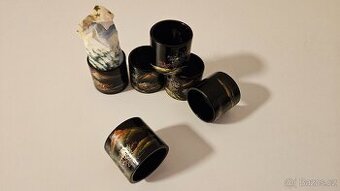 Držáčky dřevěné na ubrousky 6ks