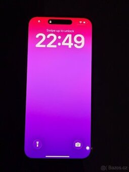 Prodám Apple IPhone 15 pro max s pamětí 256 GB černý titan