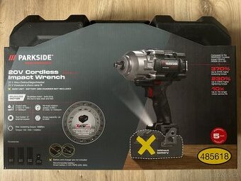 PARKSIDE PERFORMANCE Aku rázový utahovák 1/2″ PASSP 20-Li C4