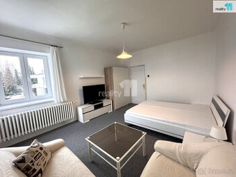 Pronájem 1+1/B, 49 m2, cihla, zařízený, Praha 8 Kobylisy
