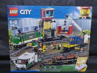 Lego City 60198 Nákladní vlak