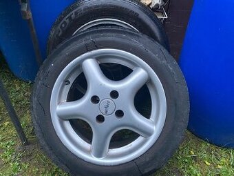 Disk al  7jx15 et 38 4x100, pneumatika 195/60 r15, kolo