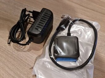 Adaptér USB 3.0 na SATA pro 2.5" a 3.5" HDD a SSD nové
