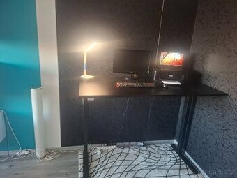 Polohovací stůl SVANEKE 80x160 černá