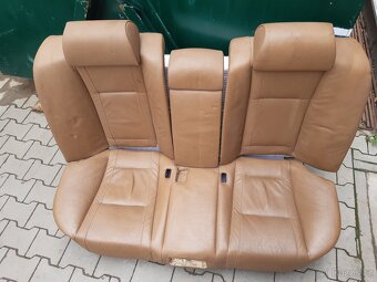kožené zadní sedačky bmw e65
