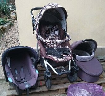 Trojkombinace kočárku DorJan – velká korba 82 cm