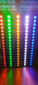 LED BAR 18x 18 RGBWA UV point control.
