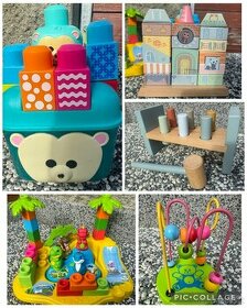 Hračky (některé i dřevěné) pro malé děti - 1