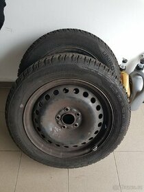 2x 205/55R16 zánovní zimní pneu