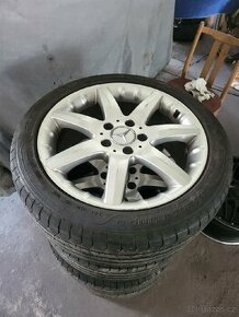 Prodám litá kola 5x112,Mercedes 17" Dvourozměr.