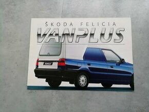 Škoda Felicia VanPlus  - katalog - doprava v ceně