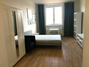 Pronájem nového vybaveného bytu 1+kk na Nováčkově v Brně