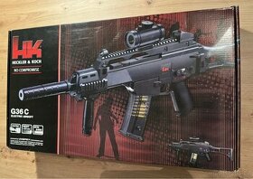 Electric airsoft G36C Heckler a koch