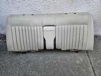 Mercedes W126 kůže zadní opěradlo creme