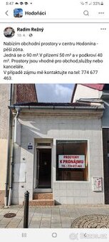 Pronajem obchodniho prostoru