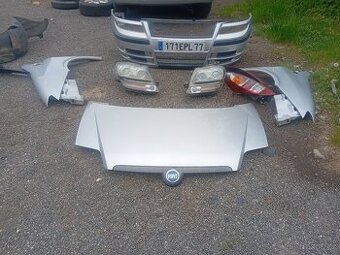 FIAT ULYSSE PŘEDEK KAPOTA, SVĚTLA, BLATNÍKY, NÁRAZNÍK PĚKNÉ