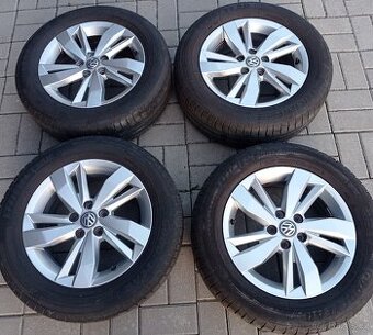 15" SASSARI originál VW letní al kola POLO, Fabia IV, Ibiza