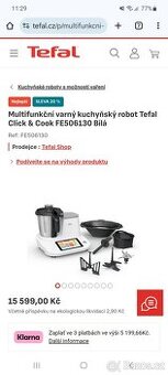 Multifunkční varný kuchyňský robot Tefal Click & Cook FE5061 - 1