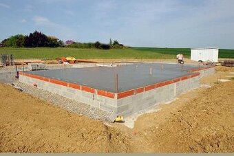 Základové desky na míru, včetně zemních prací a zaměření - 1