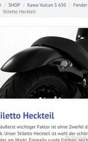 Kawasaki Vulcan S 650 blatník 2015-2024 - 1