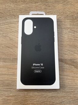 Apple iPhone 16 Black silicone