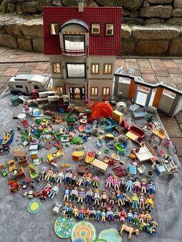 Dům, nemocnice a karavan Playmobil - 1
