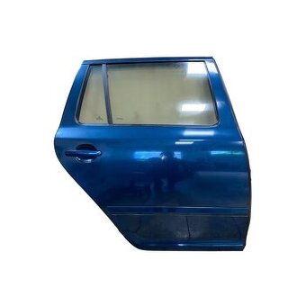 Pravé zadní dveře modrá Škoda Octavia 2 FL kombi r.v. 2011