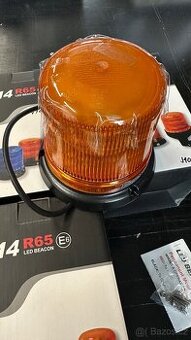 LED maják 12/24V oranžový
