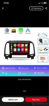 2 din radio hyndai santa fe 2 car apple a android