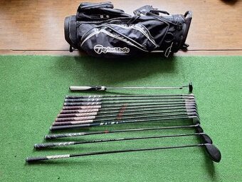 golfový set TITLEIST, TAYLOR MADE + 0,5 inch grafit