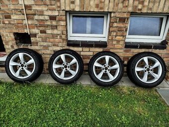 Disky Audi se zimními pneu Michelin Alpine6 225/50 R18 94H