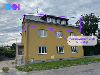 Prodej podkrovního bytu 4+kk s terasou, 100 m², Olomouc