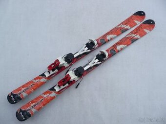 Skialpove lyze TECNO Snowcat 144 cm + pasy Coltex TOP STAV 